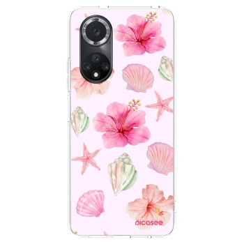 Picasee husă transparentă din silicon pentru Huawei Nova 9 SE - Blush Lagoon