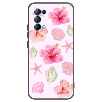 Picasee husă neagră din silicon pentru OPPO A16s - Blush Lagoon
