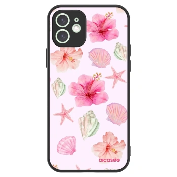 Picasee ULTIMATE CASE MagSafe pentru Apple iPhone 12 - Blush Lagoon