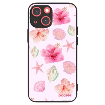 Picasee ULTIMATE CASE MagSafe pentru Apple iPhone 13 mini - Blush Lagoon