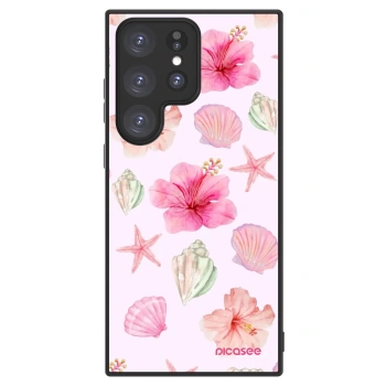 Picasee ULTIMATE CASE pentru Samsung Galaxy S23 Ultra 5G - Blush Lagoon