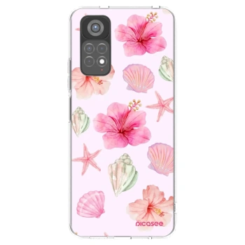 Picasee husă transparentă din silicon pentru Xiaomi Redmi Note 11S 5G - Blush Lagoon