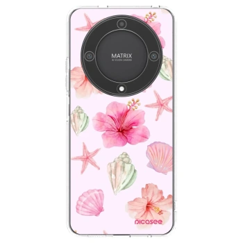 Picasee husă transparentă din silicon pentru Honor Magic5 Lite 5G - Blush Lagoon