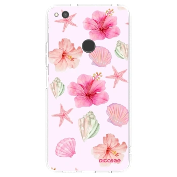 Picasee husă transparentă din silicon pentru Huawei Mate 40 Pro - Blush Lagoon