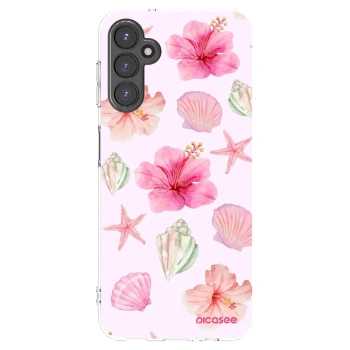 Picasee husă transparentă din silicon pentru Samsung Galaxy A14 5G A146P - Blush Lagoon