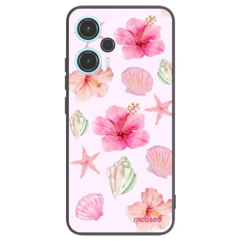 Picasee husă neagră din silicon pentru Xiaomi Poco F5 - Blush Lagoon