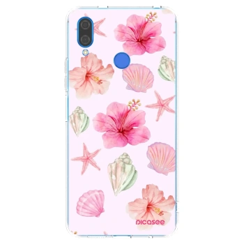 Picasee husă transparentă din silicon pentru Huawei Nova 3 - Blush Lagoon