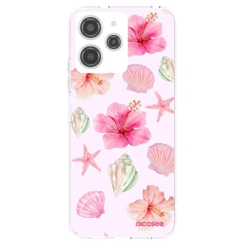 Picasee husă transparentă din silicon pentru Xiaomi Redmi 12 4G - Blush Lagoon