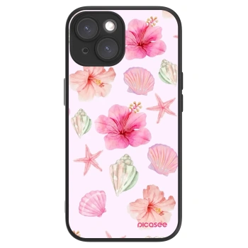 Picasee ULTIMATE CASE MagSafe pentru Apple iPhone 15 - Blush Lagoon