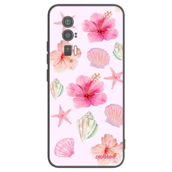 Picasee husă neagră din silicon pentru Xiaomi Poco F5 Pro 5G - Blush Lagoon
