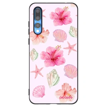 Picasee husă neagră din silicon pentru Huawei P20 Pro - Blush Lagoon