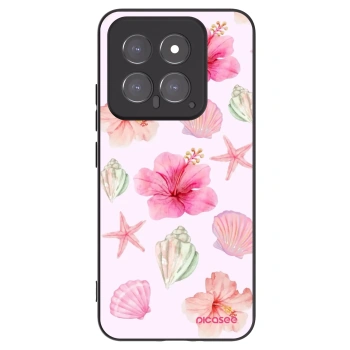 Picasee husă neagră din silicon pentru Xiaomi 14 - Blush Lagoon
