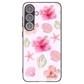 Picasee husă neagră din silicon pentru Samsung Galaxy S24+ S926B 5G - Blush Lagoon