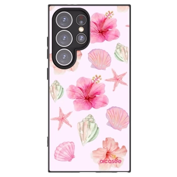 Picasee husă neagră din silicon pentru Samsung Galaxy S24 Ultra S928B 5G - Blush Lagoon