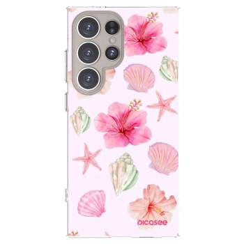 Picasee husă transparentă din silicon pentru Samsung Galaxy S24 Ultra S928B 5G - Blush Lagoon