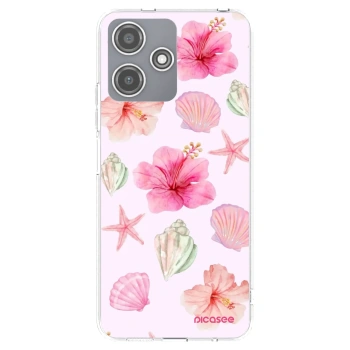 Picasee husă transparentă din silicon pentru Xiaomi Redmi 12 5G - Blush Lagoon