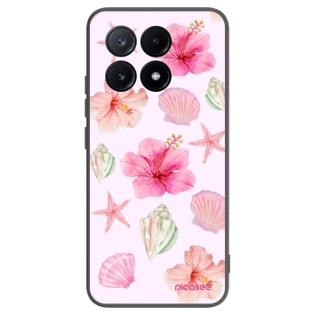 Picasee husă neagră din silicon pentru Xiaomi Poco X6 Pro - Blush Lagoon