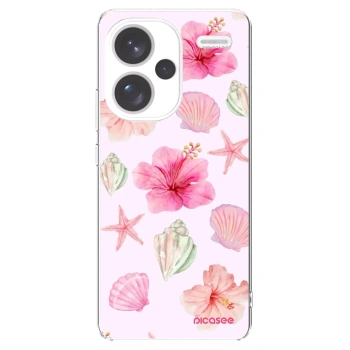 Picasee husă transparentă din silicon pentru Xiaomi Redmi Note 13 Pro+ 5G - Blush Lagoon