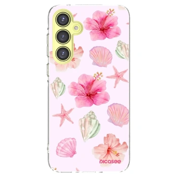 Picasee husă transparentă din silicon pentru Samsung Galaxy A35 5G A356B - Blush Lagoon
