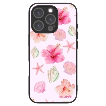 Picasee ULTIMATE CASE MagSafe pentru Apple iPhone 16 Pro - Blush Lagoon