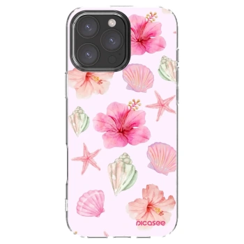 Picasee husă transparentă din silicon pentru Apple iPhone 16 Pro Max - Blush Lagoon