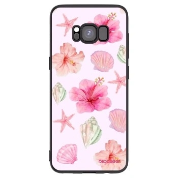 Picasee husă neagră din silicon pentru Samsung Galaxy S8 G950F - Blush Lagoon