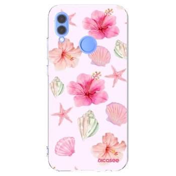 Picasee husă transparentă din silicon pentru Huawei P Smart 2019 - Blush Lagoon