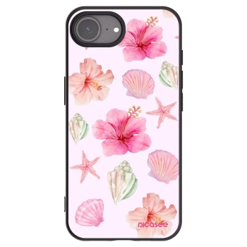 Picasee husă neagră din silicon pentru Apple iPhone 16e - Blush Lagoon