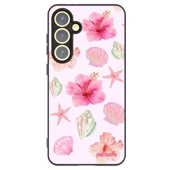 Picasee husă neagră din silicon pentru Samsung Galaxy S24 FE S721B - Blush Lagoon