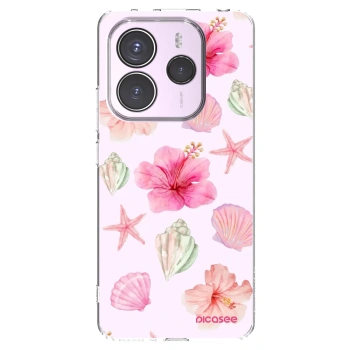 Picasee husă transparentă din silicon pentru Xiaomi Redmi Note 14 5G - Blush Lagoon