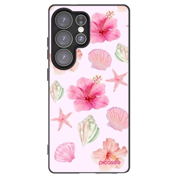 Picasee husă neagră din silicon pentru Samsung Galaxy S25 Ultra 5G - Blush Lagoon