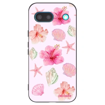 Picasee husă neagră din silicon pentru Google Pixel 8 - Blush Lagoon