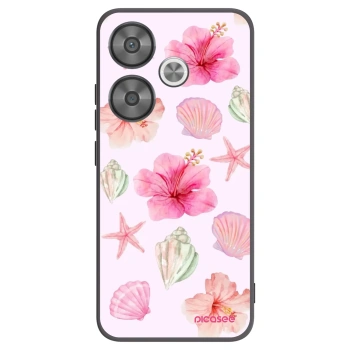 Picasee husă neagră din silicon pentru Xiaomi Poco F6 - Blush Lagoon