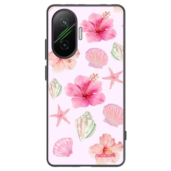 Picasee husă neagră din silicon pentru Xiaomi Poco F7 Pro 5G - Blush Lagoon