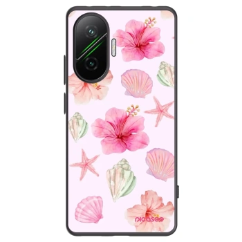 Picasee husă neagră din silicon pentru Xiaomi Poco F7 5G - Blush Lagoon