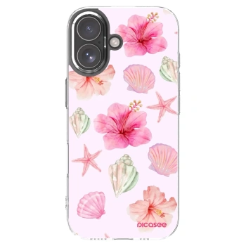 Picasee husă transparentă din silicon pentru Apple iPhone 17 - Blush Lagoon