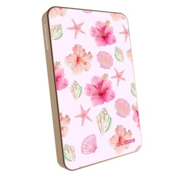 Powerbank cu MagSafe 5 000 mAh cu design propriu De aur - Blush Lagoon