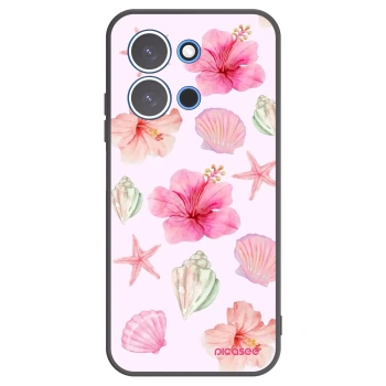 Picasee husă neagră din silicon pentru Xiaomi Redmi 15C 4G - Blush Lagoon