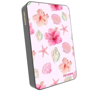 Picasee Powerbank cu MagSafe 10 000 mAh Gri - Blush Lagoon