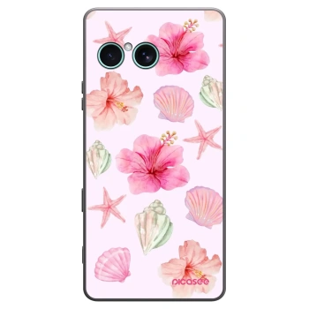Picasee husă neagră din silicon pentru Sony Xperia 10 VII - Blush Lagoon
