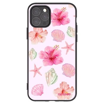 Picasee husă neagră din silicon pentru Apple iPhone 11 Pro - Blush Lagoon