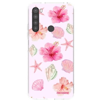 Picasee husă transparentă din silicon pentru Xiaomi Redmi Note 8 - Blush Lagoon