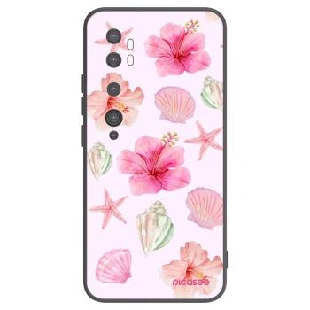 Picasee husă neagră din silicon pentru Xiaomi Mi Note 10 (Pro) - Blush Lagoon