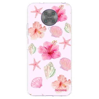 Picasee husă transparentă din silicon pentru Xiaomi Poco F2 Pro - Blush Lagoon