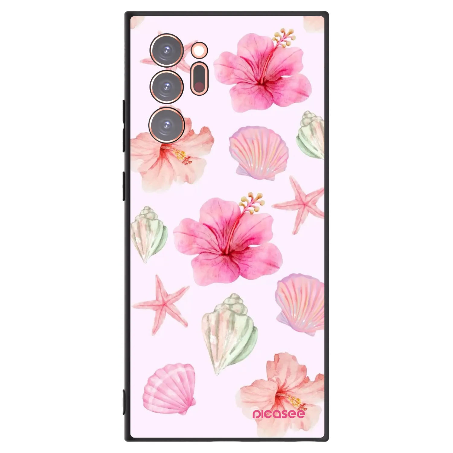 Picasee husă neagră din silicon pentru Samsung Galaxy Note 20 Ultra - Blush Lagoon