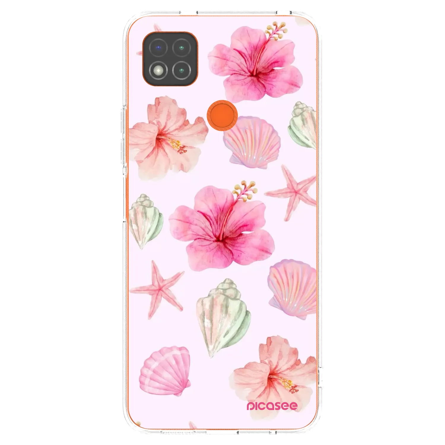 Picasee husă transparentă din silicon pentru Xiaomi Redmi 9C - Blush Lagoon