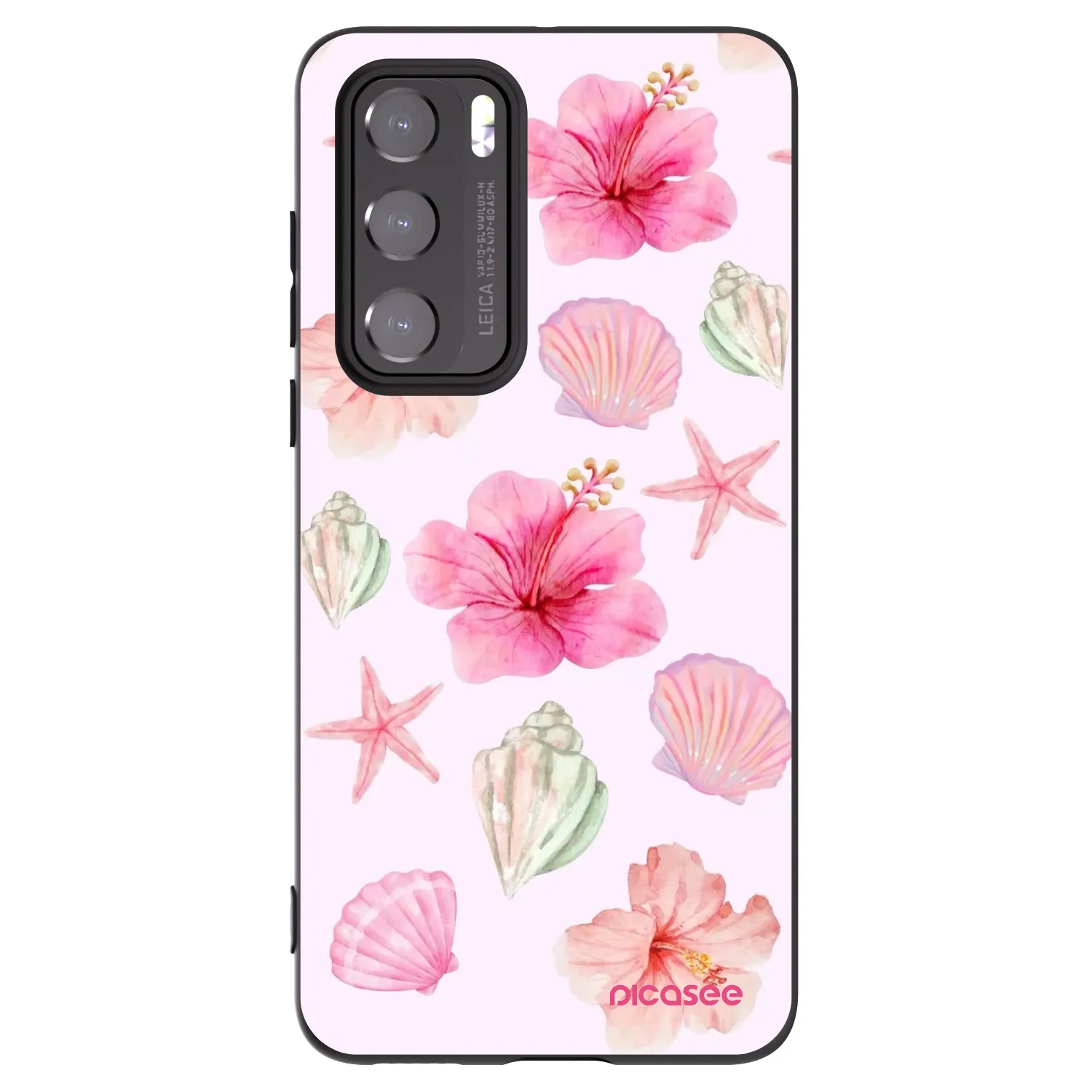 Picasee husă neagră din silicon pentru Huawei P40 - Blush Lagoon