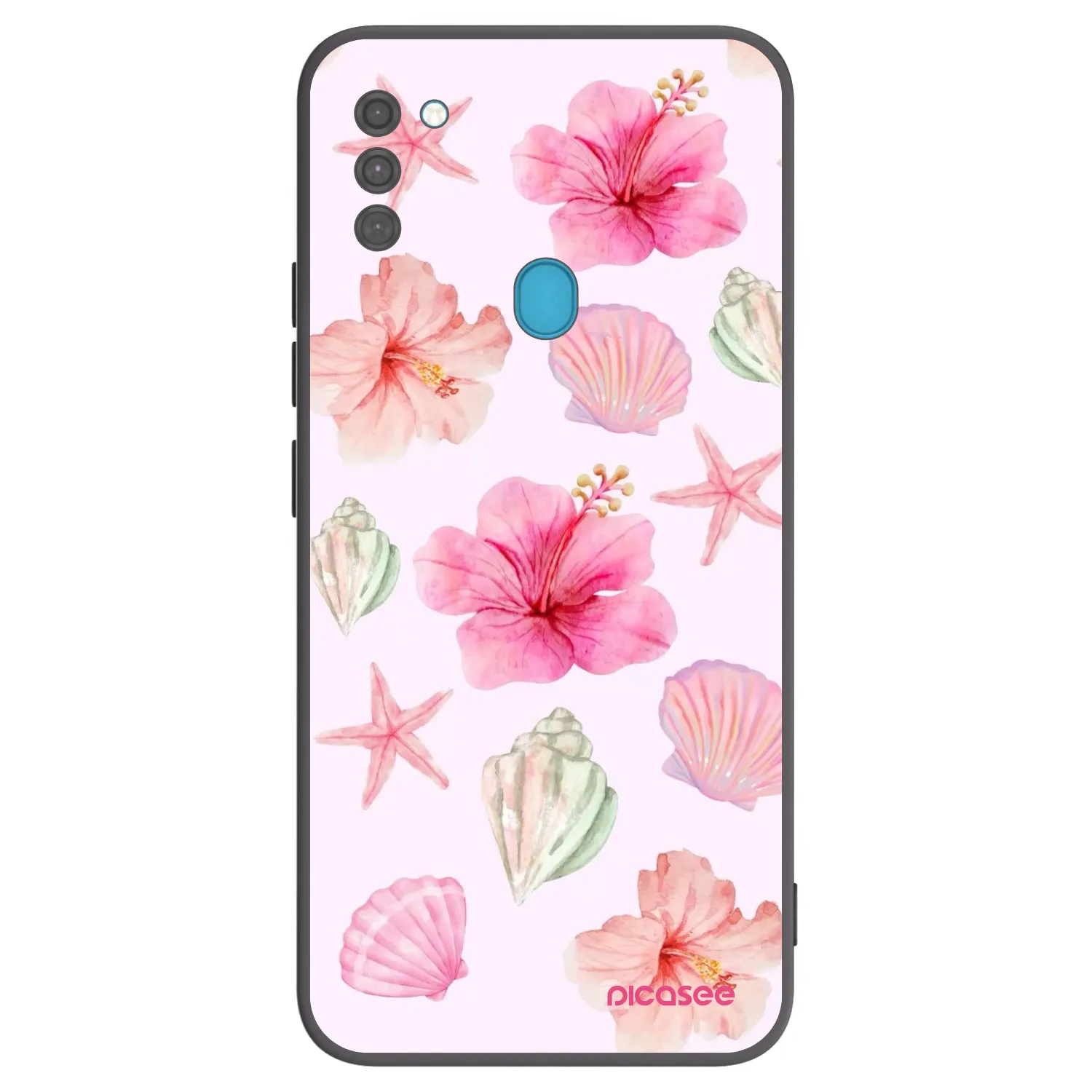 Picasee husă neagră din silicon pentru Samsung Galaxy M11 - Blush Lagoon