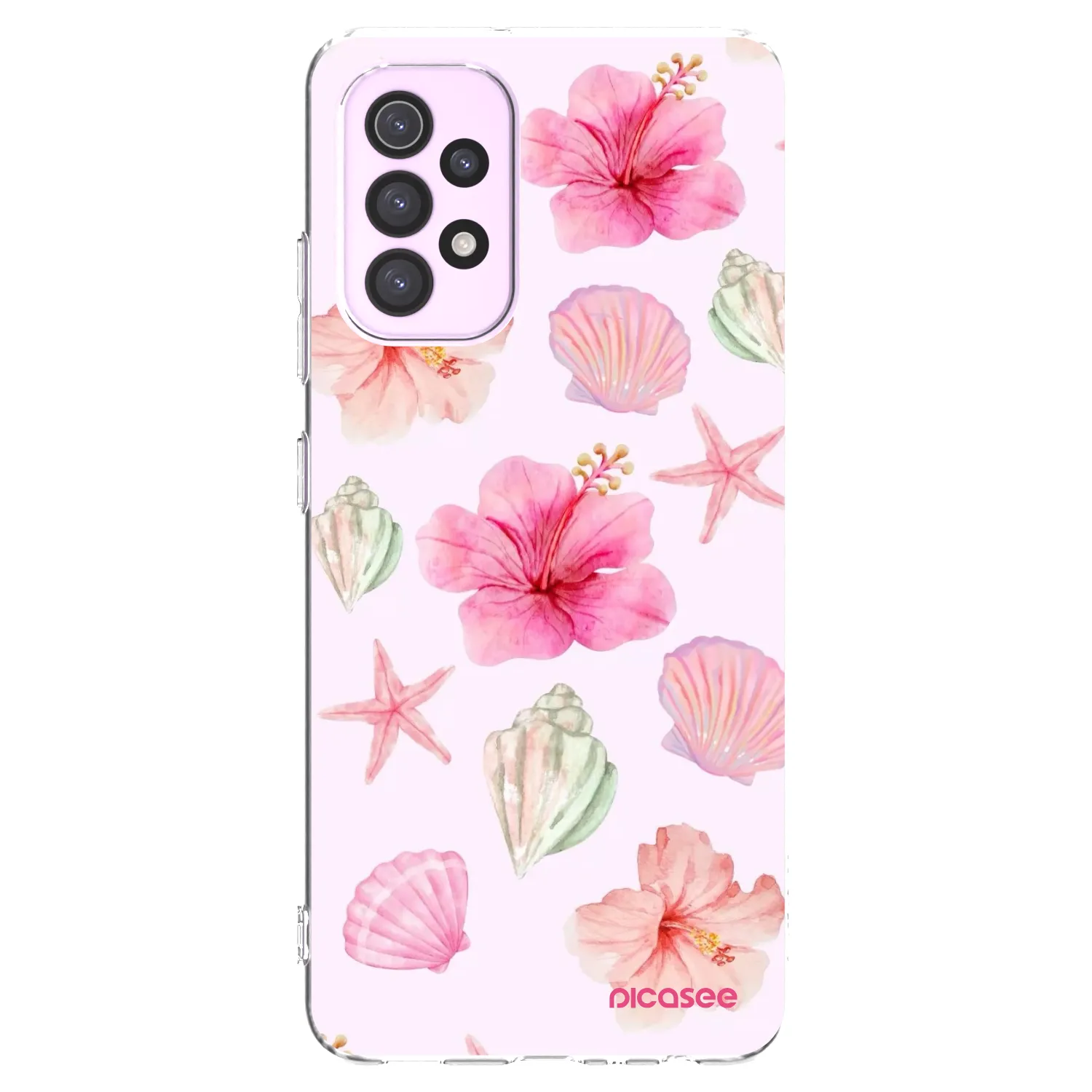 Picasee husă transparentă din silicon pentru Samsung Galaxy A32 5G A326B - Blush Lagoon