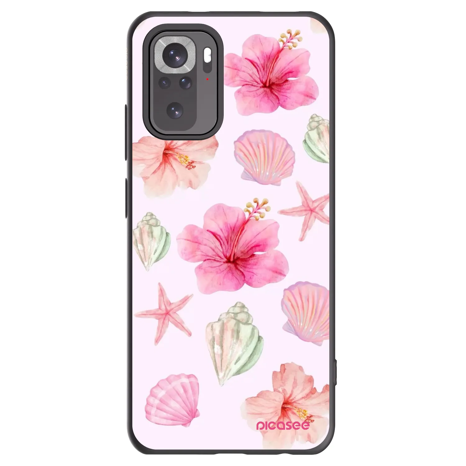 Picasee husă neagră din silicon pentru Xiaomi Redmi Note 10S - Blush Lagoon